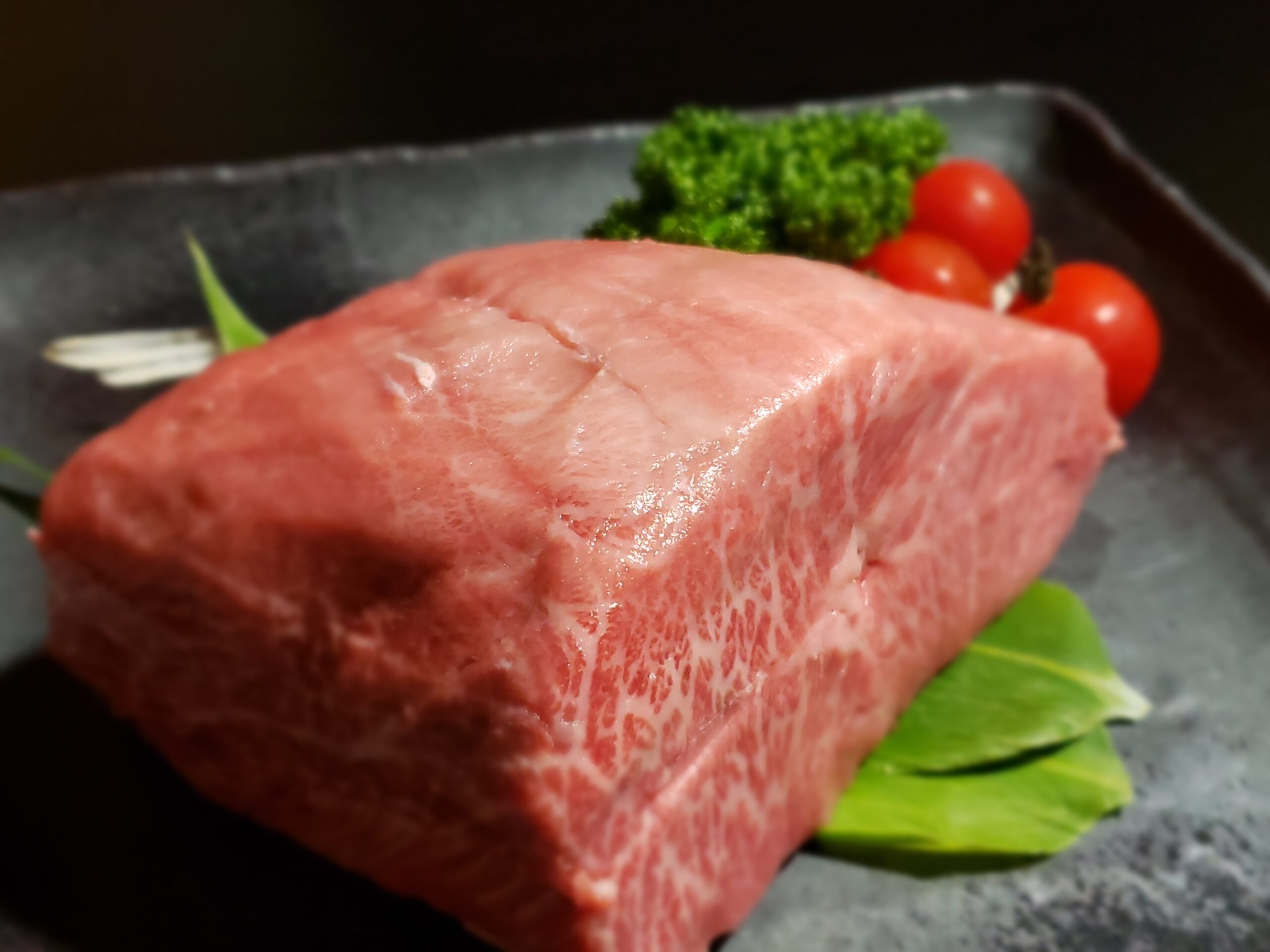 【希少】おくしり和牛 ももステーキ 100g×3枚